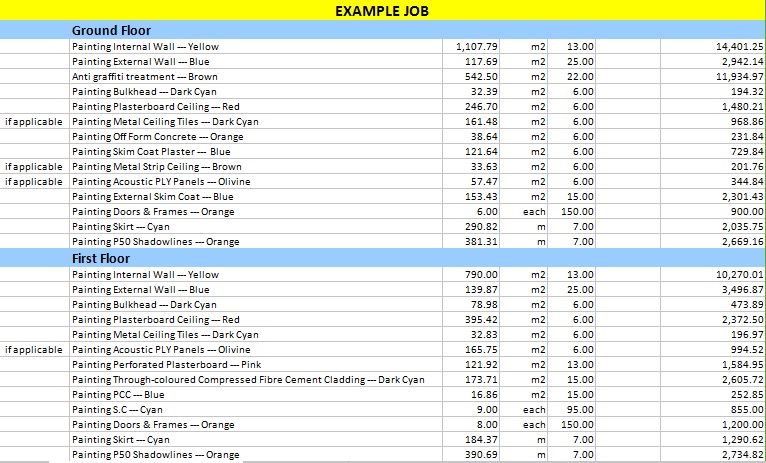 example-painters-tender-estimate