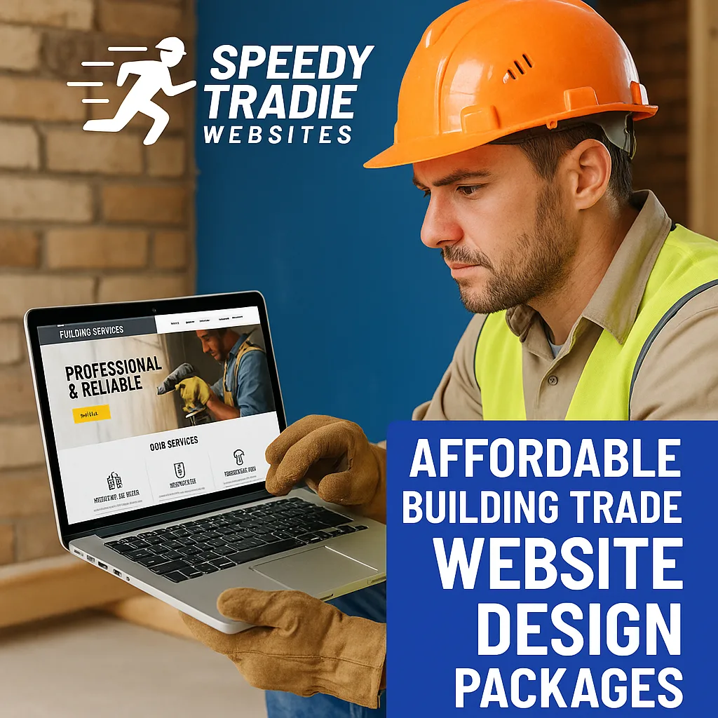 Affordable Website Design Packages Speedy Tradie Websites