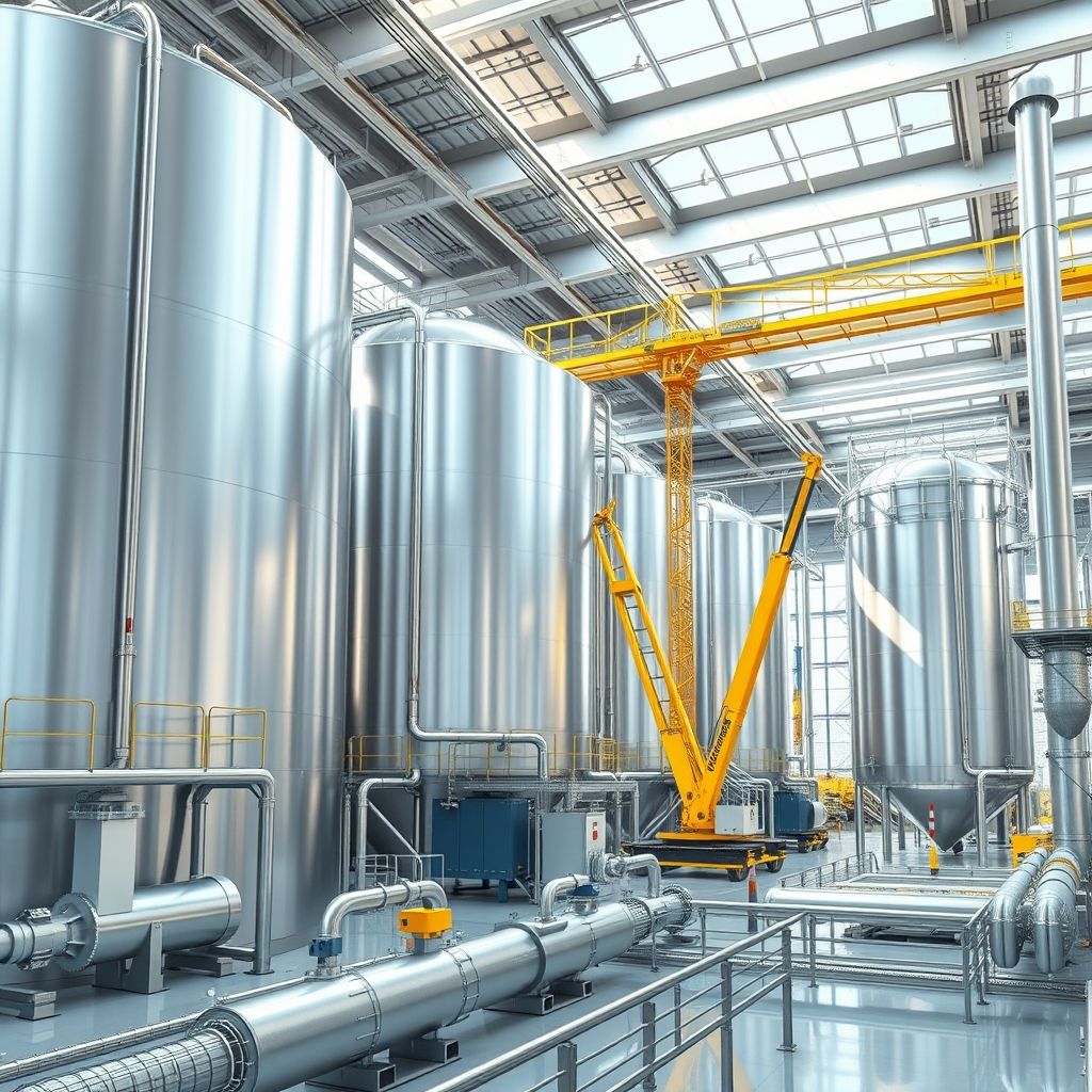 Industrial Water Treatment Plant Corrosion Protection